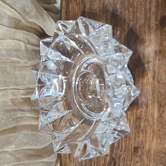 Crystal Candle Holders. Made In Slovenia. - Picture 5 of 8